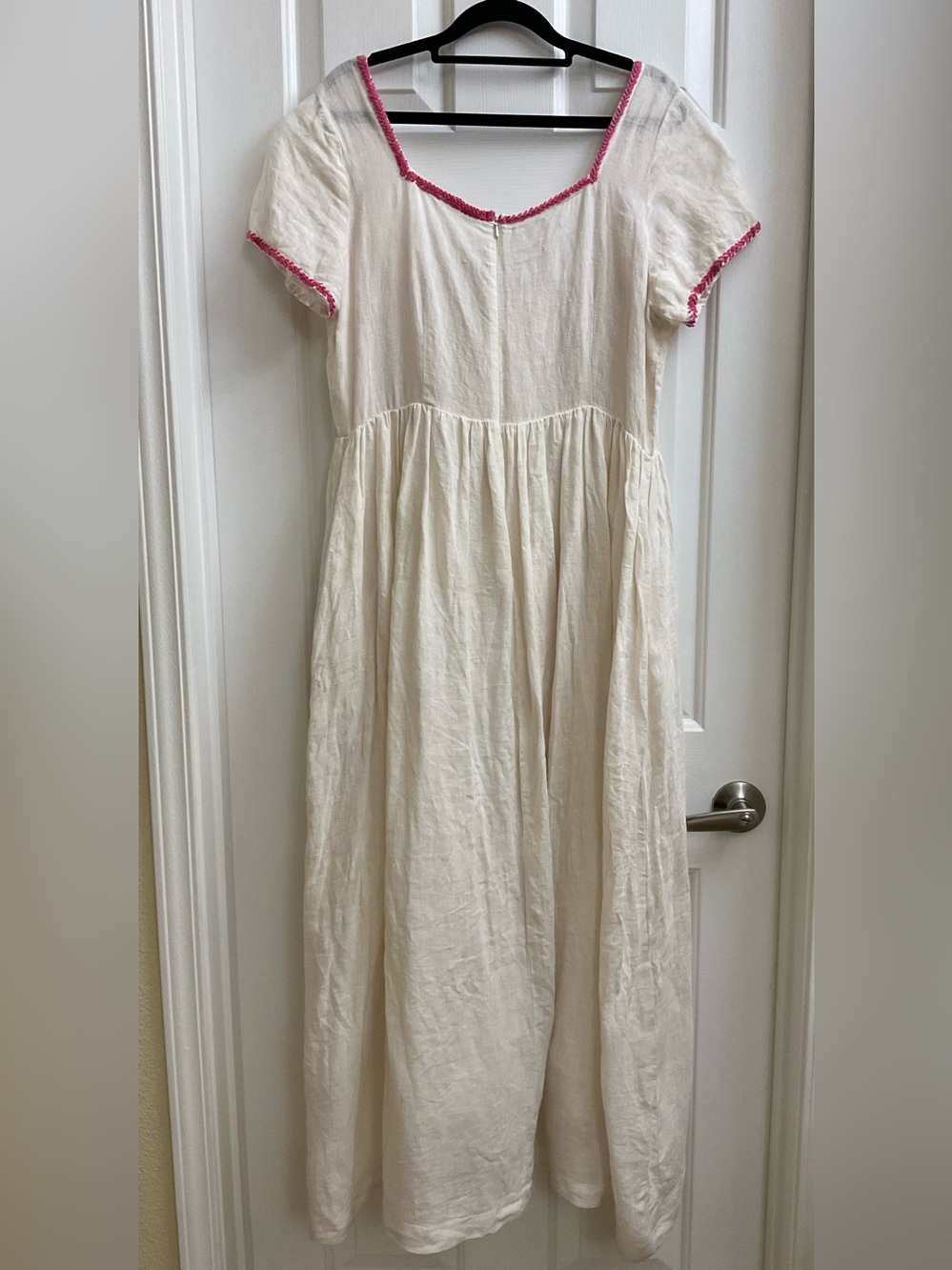 TACH Linen Maxi Dress Size L - Picture 2 of 6